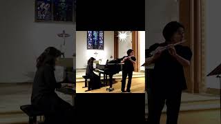 Download lagu 【フルート&ピアノ】ラヴェル: 亡き王女のためのパヴァーヌ　M. Ravel : Pavane pour une infante défunte #shorts #フルート ~#癒しの音楽 mp3