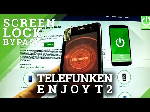 Hard Reset TELEFUNKEN Enjoy TE2 - Bypass Pattern Lock by Recovery Mode