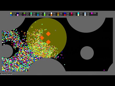 Survival Proliferation 54 - Marble Race in Algodoo