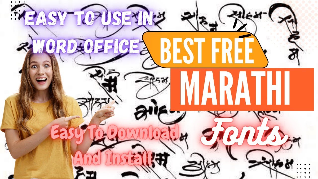 Change The Marathi Font In Microsoft Word | How To Install Different Marathi Font Styles |