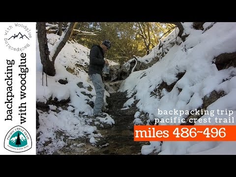 PCT Winter Backpacking (a solo 49 Mile attempt)