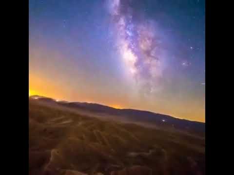 The Milky Way Galaxy and Rotation of Earth!!