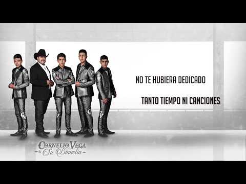 Cornelio Vega y Su Dinastia No Me Hubiera Enamorado (Lyric Video)