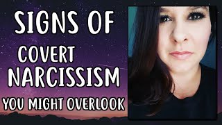 SUBTLE Signs of Covert Narcissism That YOU OVERLOOK!