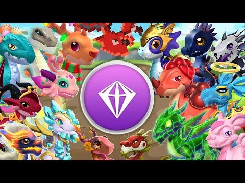 Hatching ALL 33 Legendary DRAGONS OF THE MONTH! (January 2015 - August 2019) - DML