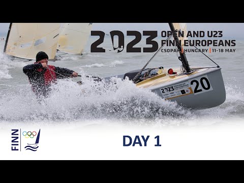 Highlights from Day 1 of the 2023 Open Finn Europeans