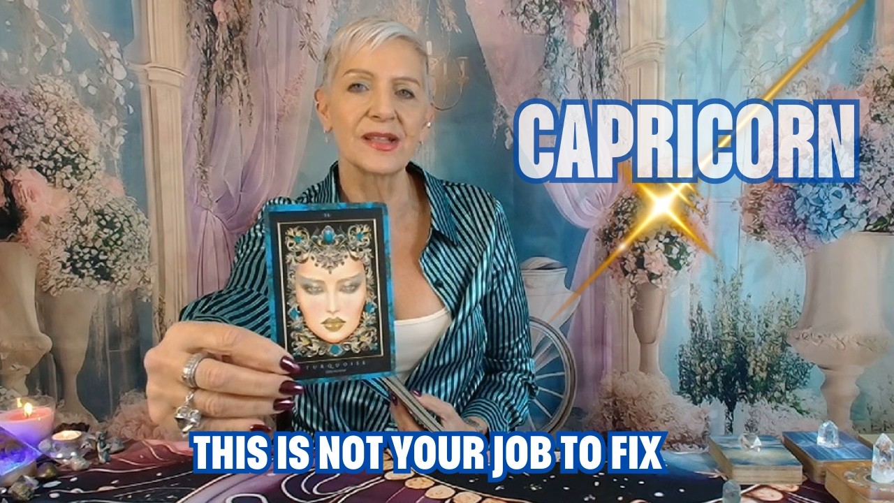 CAPRICORN This is Not Your Job to Fix - Big Realization Ends A Karmic Pattern