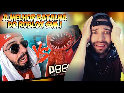 REACT Figure do Doors (Roblox) Vs. Mussoumano - Batalha com Games