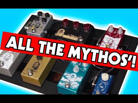 Mythos Pedalboard Play-through | Gibson Les Paul R9