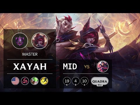 Xayah Mid vs Irelia - NA Master Patch 9.8