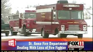 preview picture of video 'St. Anna Fire Dept. struggles with loss'