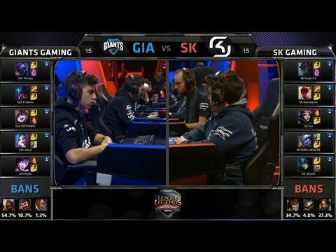 EU LCS GIA vs SK Game 2 Highlights (EU LCS Spring 2015)