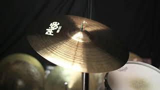 Video thumbnail for Paiste 17" 900 Series Crash - 1237g by The Drum Shop - Portland, Maine