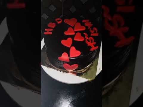 Customized Dark Chocolate Cake 🤎