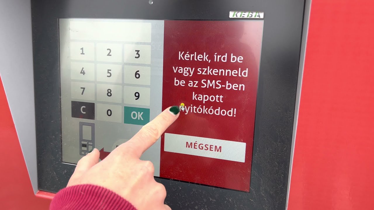 Foxpost automata használata