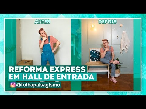 Reforma no hall de entrada com Matheus Ilt