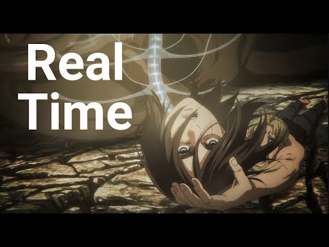 Eren Becomes The Founding Titan - But In Real Time -  | Attack on Titan Season 4  FanClipEdit