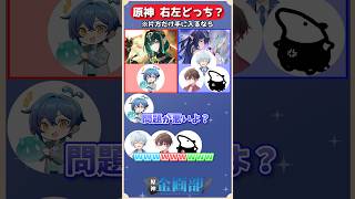 片方だけ手に入るならネフェルorラウマどっちを選ぶ？原神右左どっち！#原神 #genshin #shorts