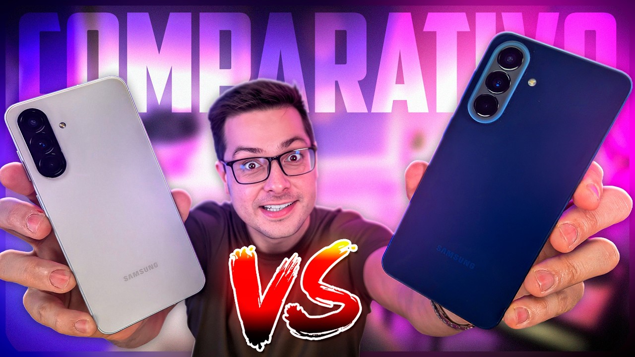 GALAXY A56 vs GALAXY A57! Vale A PENA o UPGRADE?! Comparativo COMPLETO!