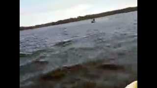 preview picture of video 'First Sea Doo Ride on Lake Minnetonka, March 25, 2012'