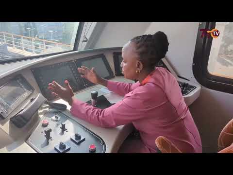 KUTANA NA MWANAMKE WA KWANZA KUENDESHA TRENI SGR