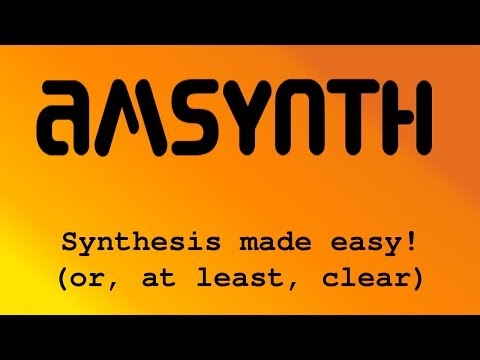 AmSynth 2 - synthesis - how it works