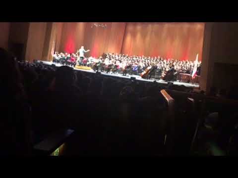 LBUSD Honor Choir with the Long Beach Symphony Feb 1st 2018