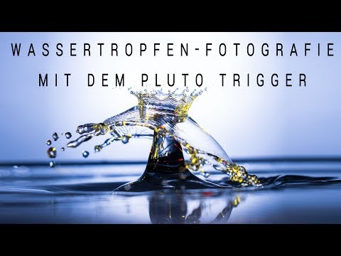 Wassertropfen Fotografie mit dem Plutotrigger Schritt für Schritt (einfaches Setup)