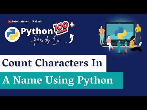 Python Character Count Program 🔥 Beginner Python Project