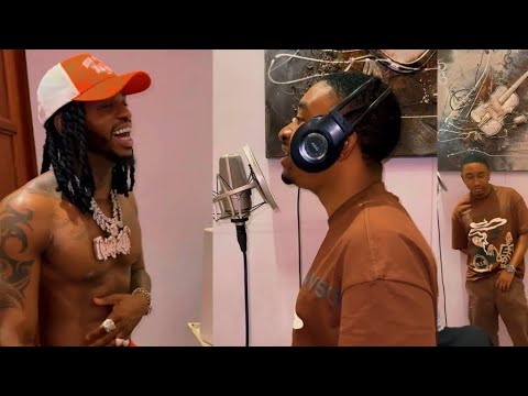 Diamond Platnumz Ft Mr BLue & Jay Melody - #Mapoz  Studio Session Behind the Scenes Part 1.