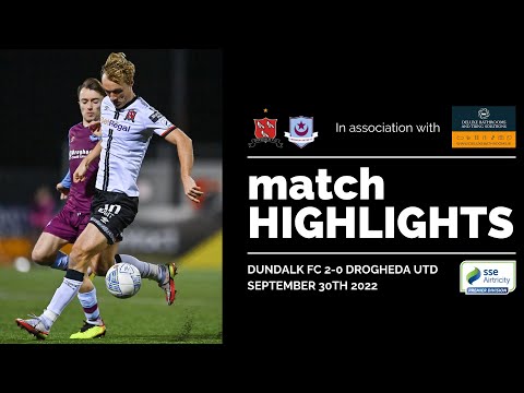 Highlights | Dundalk FC 2-0 Drogheda United
