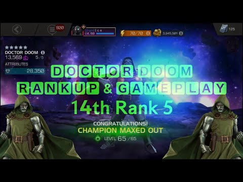 5 Star Rank 5 Doctor Doom GamePlay - Marvel Contest Of Champions