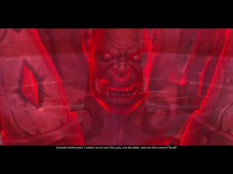 SoD Garrosh Hellscream Cinematic - 9.1 Chains of Domination , World of Warcraft Shadowlands