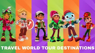 Travel 6 World Tour Destinations In Subway Surfers North Pole 2025 🎁🎉