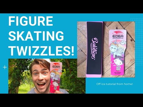 Learn Figure Skating Twizzles the Easy Way! Off-Ice!