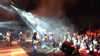 On stage experience with Toby Keith