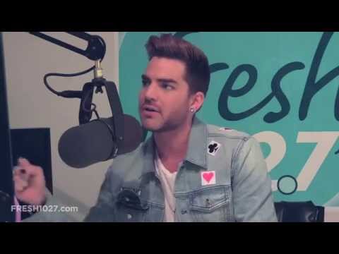 Adam Lambert Interview for Fresh 102.7