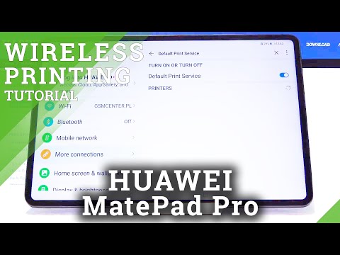 How to Connect Printer with HUAWEI MatePad Pro – Activate Printer