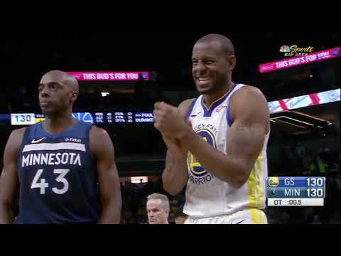 Golden State Warriors vs Minnesota Timberwolves Crazy Ending