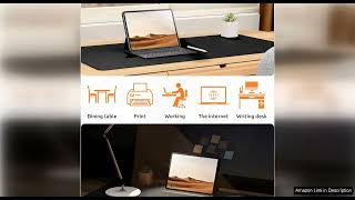 YSAGi Leather Desk Pad Protector Office Desk Mat Large Mouse Pad Non-Slip Review