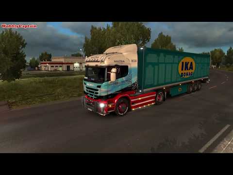 ETS2 Malcolm Logistics Brest (F) To Plymouth (GB)