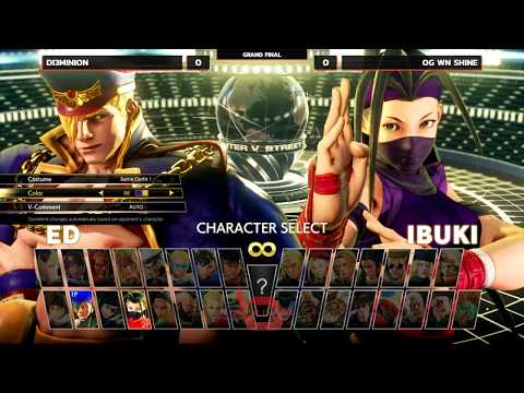 NLBC 111 - SFVAE - Grand Final - Di3mini0n (Ed) vs OG WN Shine (Ibuki) [1080p/60fps]