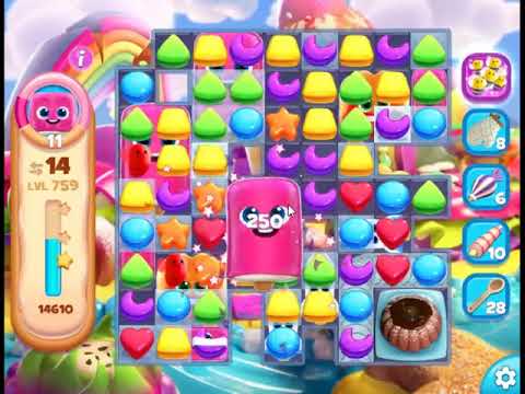 Cookie Jam Blast Level 759 - NO BOOSTERS 🍪 | SKILLGAMING ✔️