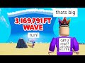 Roblox BUT A Huge 3,169,791 FT Tsunami HITS