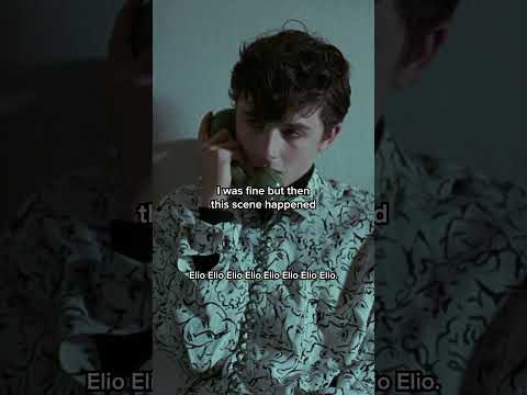 Everything was fine, and then Elio talked to Oliver. 😭😭 #CallMeByYourName