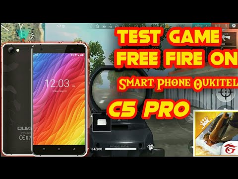 Test Game free fire on smart phone oukitel C5 pro / Garena free fire