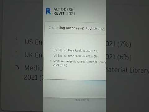 Revit Installation Process #nature #construction #vlog #revit