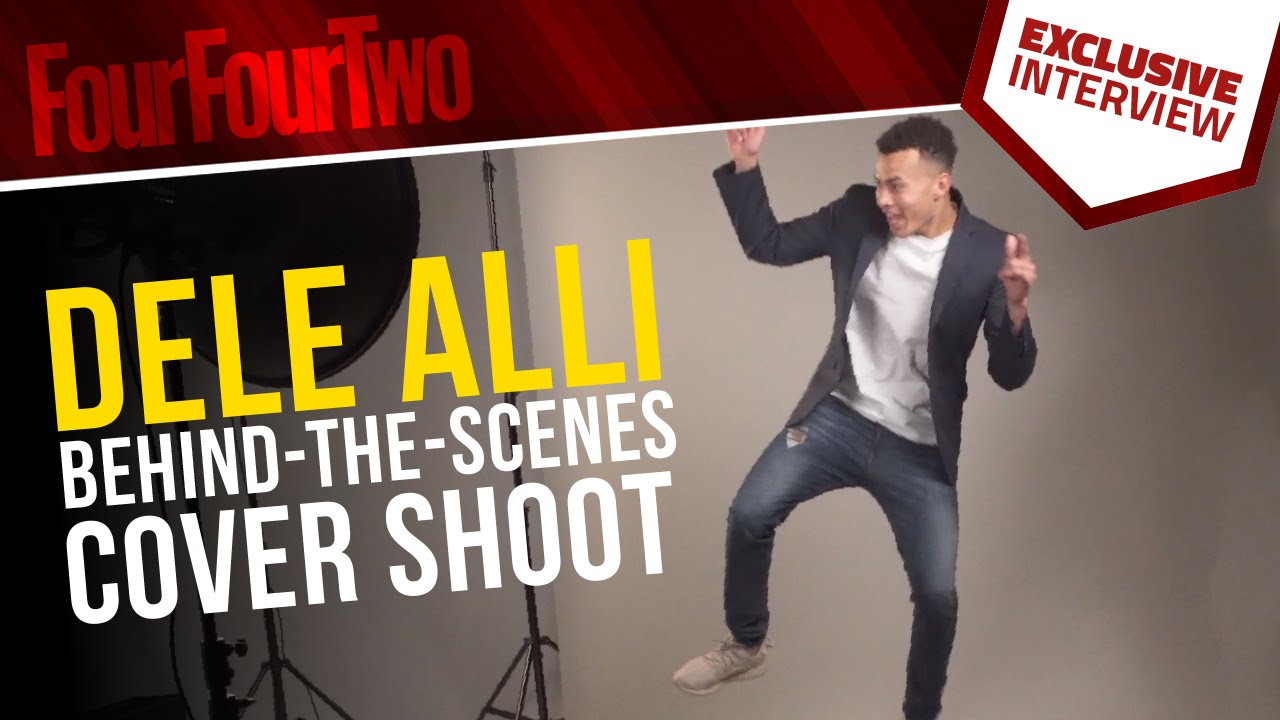 Dele Alli photoshoot behind the scenes - YouTube