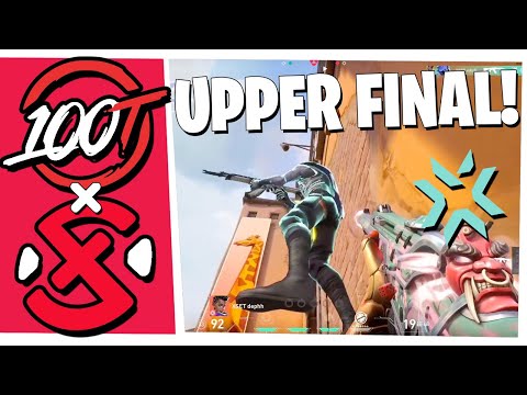 WINNER TO GRAND FINAL ! 100T vs XSET - HIGHLIGHTS | VCT Stage 3: NA - Challengers 1