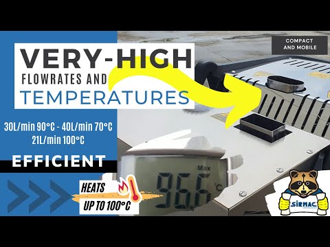 SIRMAC Acqua e Fuoco | NVY 2B Mobile high-pressure washers with 2 boilers